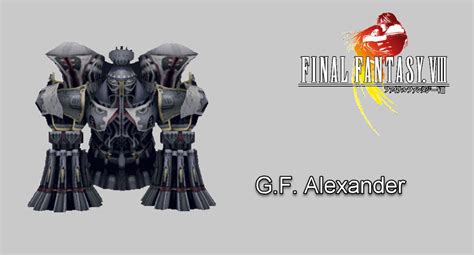 ffviii alexander